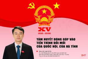 Tâm huyết đóng góp vào tiến trình đổi mới của Quốc hội, của Hà Tĩnh