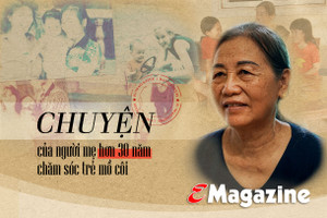 Chuyện của người mẹ hơn 30 năm chăm sóc trẻ mồ côi ở Hà Tĩnh