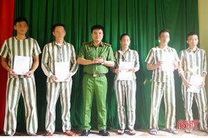 Giảm án, tha tù trước thời hạn cho 319 phạm nhân thụ án tại Hà Tĩnh