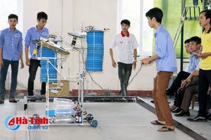 Robocon Hà Tĩnh sẵn sàng tranh tài mùa giải mới