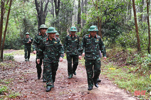 Đảm bảo hoàn thành tốt nhiệm vụ diễn tập chỉ huy - tham mưu một bên hai cấp