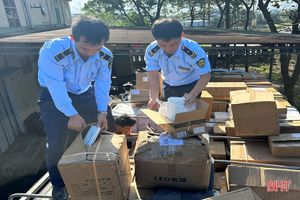 Cao điểm trước tết, Hà Tĩnh bắt giữ 260 vụ buôn lậu, gian lận thương mại