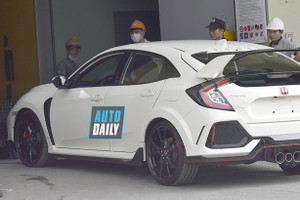 Hé lộ ảnh xe đua thể thao Civic Type R