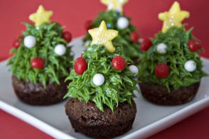 Những mẫu bánh cupcake cho bữa tiệc Giáng sinh thêm rực rỡ