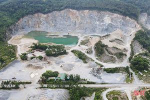 Cần sớm làm rõ vụ nổ mìn khai thác đá “bất thường” ở núi Hồng Lĩnh