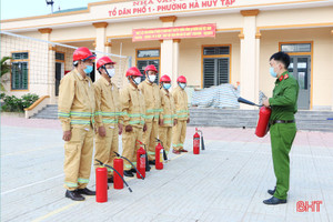 Thấy gì từ mô hình “Tổ tự quản an toàn về phòng cháy chữa cháy” đầu tiên ở Hà Tĩnh?