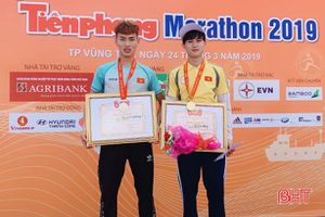 Tiền Phong Marathon 2019: Hà Tĩnh giành 2 HCV, 1 HCB
