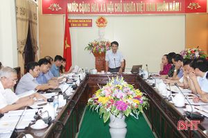 Thẩm tra báo cáo, dự thảo nghị quyết trình Kỳ họp thứ 10 HĐND tỉnh Hà Tĩnh