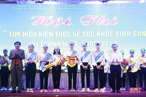 Học sinh Can Lộc thi tìm hiểu sức khỏe sinh sản vị thành niên, thanh niên