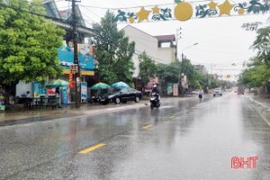 Thời tiết Hà Tĩnh ngày 24/4: Toàn tỉnh mưa vừa, trời trở lạnh