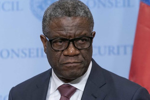 LHQ cử binh sỹ bảo vệ người đoạt giải Nobel hòa bình Denis Mukwege