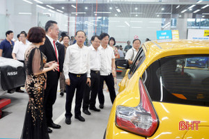 Nissan khai trương đại lý ôtô chuẩn 3S tại Hà Tĩnh