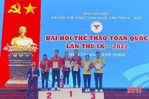 VĐV Hà Tĩnh giành 7 huy chương tại Giải Bắn súng Đại hội TDTT toàn quốc