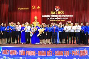 Các địa phương cấp huyện ở Hà Tĩnh đại hội Đoàn nhiệm kỳ 2022 - 2027