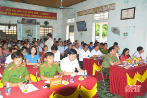 Phường Sông Trí vui ngày hội toàn dân bảo vệ an ninh Tổ quốc