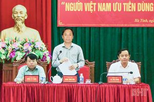 78% người tiêu dùng Hà Tĩnh lựa chọn hàng Việt