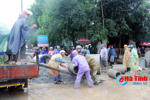 Hộ cản trở thi công QL 1A qua TP Hà Tĩnh đồng tình hoàn trả mặt bằng!