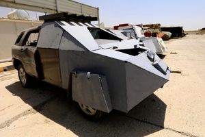 [Photo] Hãi hùng dàn xe bom tự sát của phiến quân IS