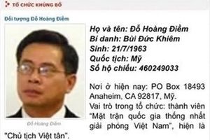 Bộ Công an đưa Việt Tân vào danh sách tổ chức khủng bố