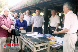 Sáng 25/9, Hà Tĩnh đón nhận Di sản "Mộc bản trường học Phúc Giang"