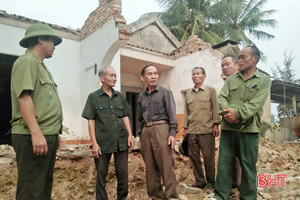 Cựu binh Hà Tĩnh "phá" nhà cho thôn làm đường!