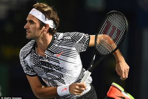Vòng 1 Dubai Championships: Roger Federer nhẹ nhàng đi tiếp