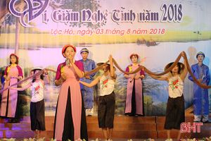 Lộc Hà tổ chức thành công Liên hoan Dân ca ví, giặm Nghệ Tĩnh năm 2018