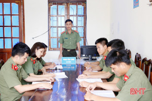 "Làm việc không vì thành tích cá nhân, mà để thấy công an thì luôn vì dân phục vụ…”