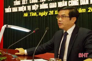 Hà Tĩnh đảm bảo tuyển chọn 1.268 công dân nhập ngũ năm 2019