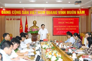 Thị xã Kỳ Anh triển khai nhiệm vụ phát triển những tháng cuối năm