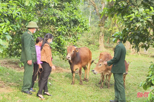 Đồng hành cùng phụ nữ vùng biên Hà Tĩnh vượt khó