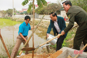 Can Lộc phát động trồng hơn 125 nghìn cây xanh dịp xuân Kỷ Hợi