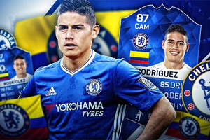 Dứt tình Real, James Rodriguez cập bến Chelsea