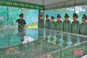 90 chiến sỹ biên phòng Hà Tĩnh sẵn sàng thực hiện nhiệm vụ bảo vệ biên giới