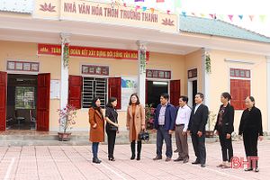 Đột phá công tác cán bộ ở huyện nông thôn mới đầu tiên Hà Tĩnh