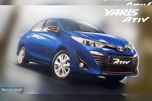 Toyota Yaris sedan mới ra mắt vào tuần sau