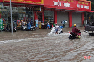 Khu vực nào ở Hà Tĩnh mưa lớn nhất tính tới trưa nay?