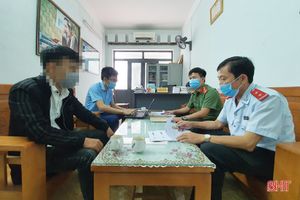 Lực lượng chức năng Hà Tĩnh xử phạt 10 triệu đồng chủ trang thông tin điện tử baokyanh.com