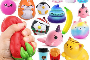 Đan Mạch cấm đồ chơi squishy vì chứa hóa chất gây ung thư