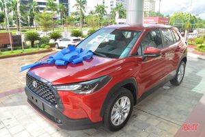 Agribank Hà Tĩnh II xác nhận chủ nhân trúng Toyota Corolla Cross