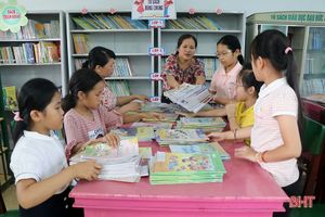 Hàng ngàn học sinh khó khăn ở Hà Tĩnh được sử dụng sách và đồ dùng học tập miễn phí