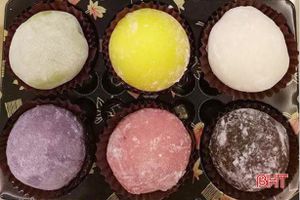 Bánh Mochi Nhật Bản "hút" khách Hà Tĩnh dịp Trung thu