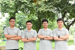 4 chàng trai Olympic quốc tế cùng nhập học ĐH Bách khoa Hà Nội