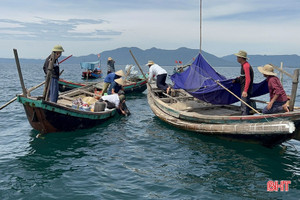 Tìm thấy thi thể ngư dân mất tích trên biển ở Nghi Xuân