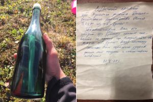 Đại úy Nga rơi nước mắt nhận ra thư gửi trong chai 50 năm trước