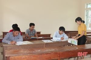 Đầu vào hạn hẹp, trường nghề Vũ Quang chỉ có 8 học sinh!