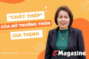 “Chất thép” của nữ Trưởng thôn Gia Thịnh