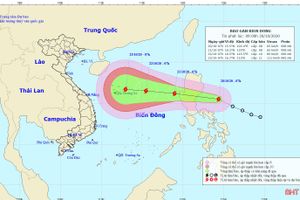 Tin bão gần Biển Đông, cơn bão Saudel