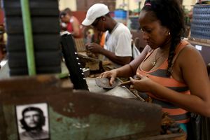Cận cảnh quy trình sản xuất xì gà Cuba trứ danh thế giới
