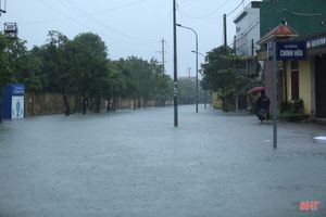 Nơi nào mưa to nhất Hà Tĩnh tính đến sáng nay?